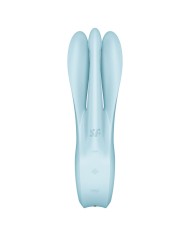 SATISFYER - VIBRATEUR THREESOME 1 BLEU