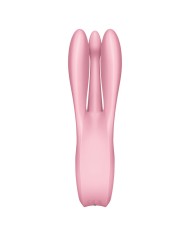 SATISFYER - VIBRATEUR THREESOME 1 BLEU