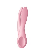 SATISFYER - VIBRATEUR THREESOME 1 BLEU