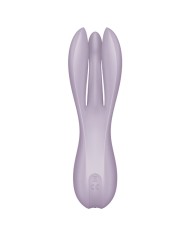 SATISFYER - VIBRATEUR THREESOME 2 NOIR