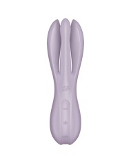 SATISFYER - VIBRATEUR THREESOME 2 NOIR