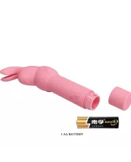 PRETTY LOVE - VIBRATEUR EN SILICONE LAPIN ROSE GERARDO
