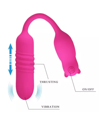 PRETTY LOVE - NOBIKUMA BALLE VIBRANTE EN SILICONE ROSE