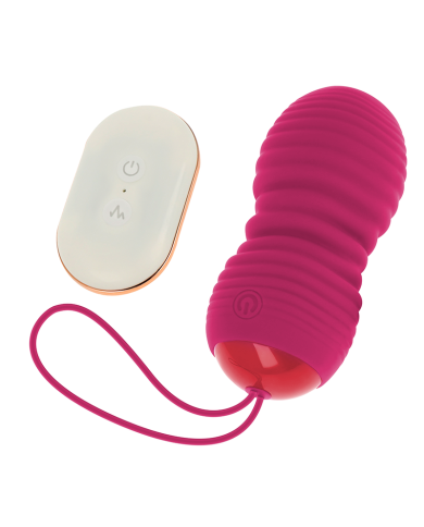 OHMAMA - TÉLÉCOMMANDE EGG 7 MODES HAUT ET BAS ROSE