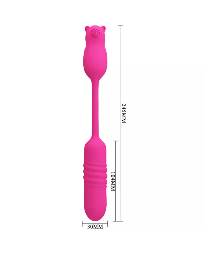 PRETTY LOVE - NOBIKUMA BALLE VIBRANTE EN SILICONE ROSE