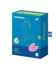 SATISFYER - VIBRATEUR DOIGTS LOVE RIOT VIOLET