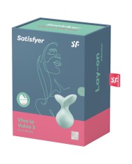 SATISFYER - VIBRATEUR POSER VIVA LA VULVA 3 VIOLET