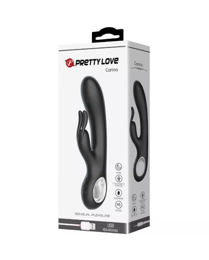 PRETTY LOVE - VIBRATEUR CARINA CLITORIS ET STIMULATEUR POINT G PRETTY LOVE - VIBRATEUR CARINA CLITORIS ET STIMULATEUR POINT G