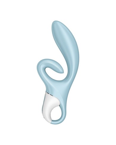 SATISFYER - VIBRATION DE LAPIN TOUCH ME BLEU