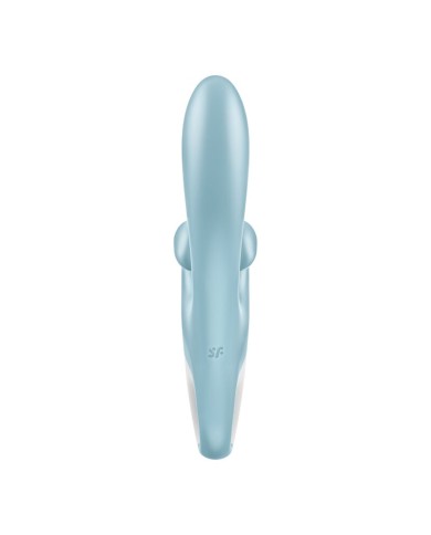 SATISFYER - VIBRATION DE LAPIN TOUCH ME BLEU