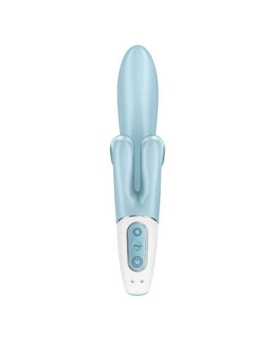 SATISFYER - VIBRATION DE LAPIN TOUCH ME BLEU