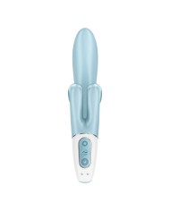SATISFYER - VIBRATION DE LAPIN TOUCH ME BLEU