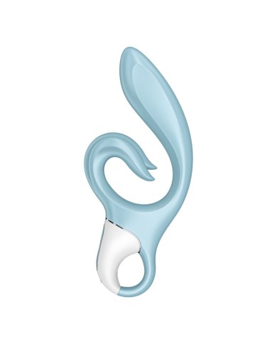 SATISFYER - LOVE ME RABBIT VIBRATION BLEU