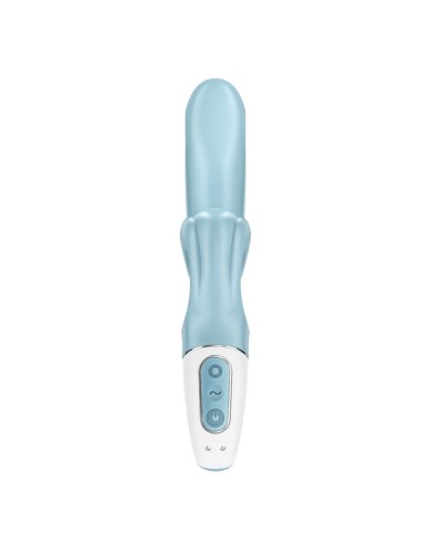 SATISFYER - LOVE ME RABBIT VIBRATION BLEU