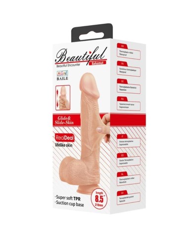 BAILE - BELLE RENCONTRE BAHAMUT GODE RÉALISTE FLEXIBLE 21.8 CM NATUREL