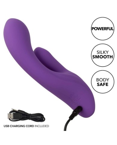 CALEXOTICS - STELLA DUAL PLEASER VIOLET