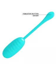 PRETTY LOVE - KIRK OEUF VIBRANT RECHARGEABLE VERT CLAIR PRETTY LOVE - KIRK OEUF VIBRANT RECHARGEABLE VERT CLAIR