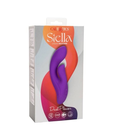 CALEXOTICS - STELLA DUAL PLEASER VIOLET