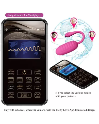 PRETTY LOVE - OEUF VIBRANT RECHARGEABLE CATALINA ROSE PRETTY LOVE - OEUF VIBRANT RECHARGEABLE CATALINA ROSE