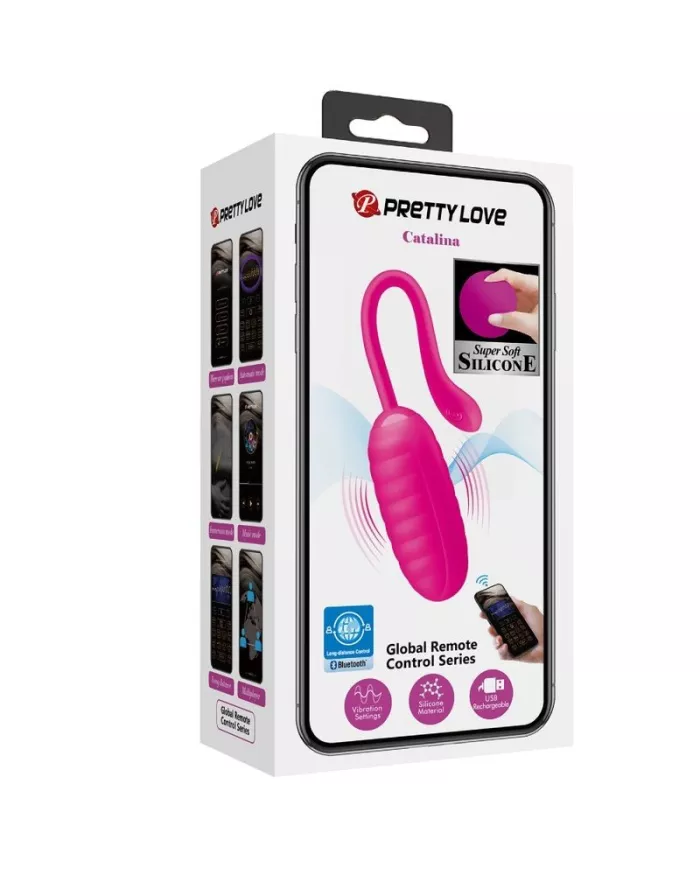 PRETTY LOVE - OEUF VIBRANT RECHARGEABLE CATALINA ROSE PRETTY LOVE - OEUF VIBRANT RECHARGEABLE CATALINA ROSE