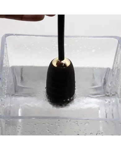 PRETTY LOVE - DOREEN OEUF VIBRANT RECHARGEABLE DE LUXE NOIR TÉLÉCOMMANDE