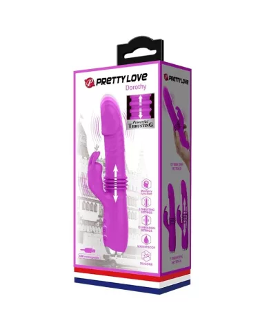 PRETTY LOVE - VIBRATEUR LAPIN RECHARGEABLE DOROTHY VIOLET