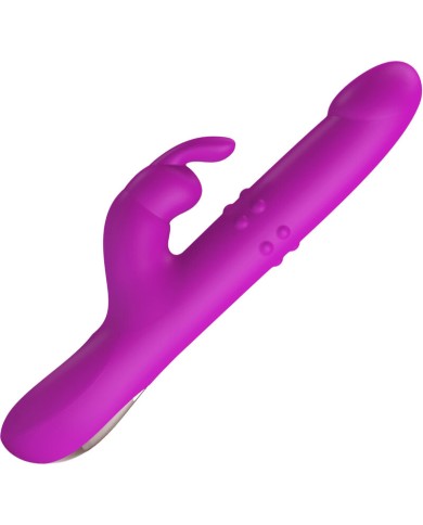 PRETTY LOVE - VIBRATEUR REESE AVEC ROTATION VIOLET