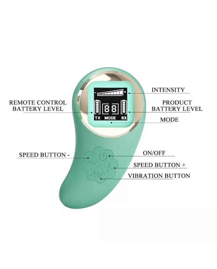 PRETTY LOVE - OEUF VIBRANT TÉLÉCOMMANDE VIVIAN GREEN