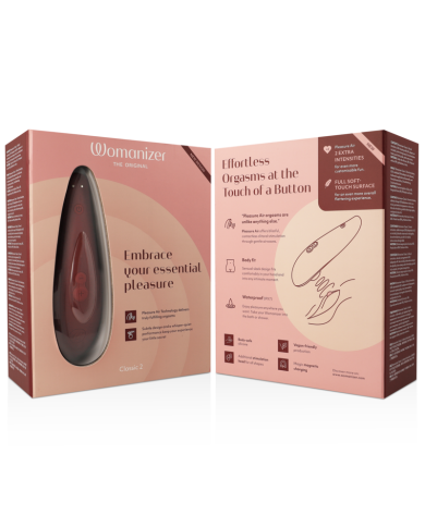 WOMANIZER - STIMULATEUR CLITORAL CLASSIC 2 BORDEAUX