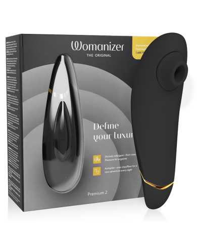 WOMANIZER - STIMULATEUR CLITORAL PREMIUM 2 NOIR