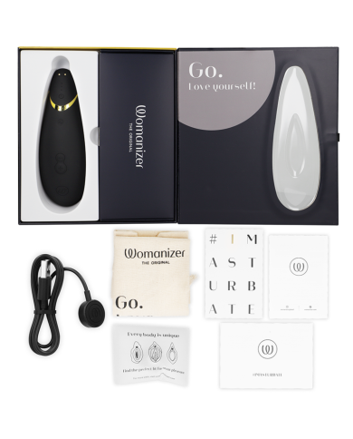 WOMANIZER - STIMULATEUR CLITORAL PREMIUM 2 NOIR