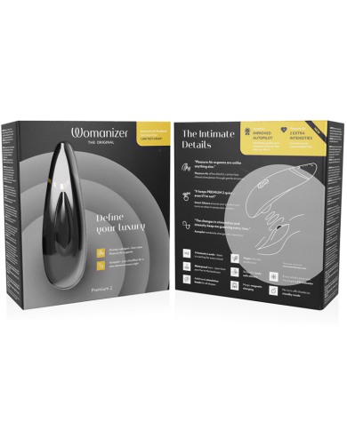 WOMANIZER - STIMULATEUR CLITORAL PREMIUM 2 NOIR