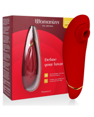 WOMANIZER - STIMULATEUR CLITORAL PREMIUM 2 BORDEAUX