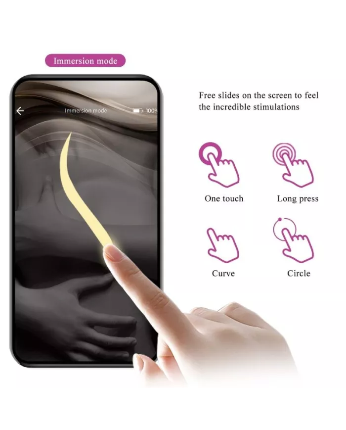 PRETTY LOVE - OEUF VIBRANT NYMPHE APP CONTRÔLÉ VIOLET