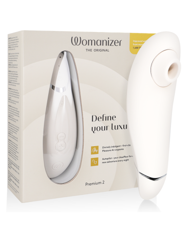 WOMANIZER - STIMULATEUR CLITORAL PREMIUM 2 GRIS CHAUD