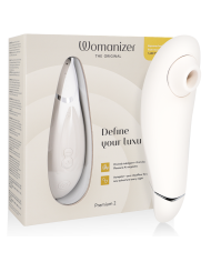 WOMANIZER - STIMULATEUR CLITORAL PREMIUM 2 GRIS CHAUD