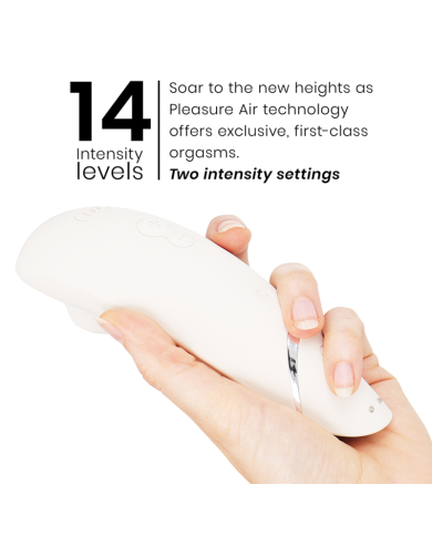 WOMANIZER - STIMULATEUR CLITORAL PREMIUM 2 GRIS CHAUD