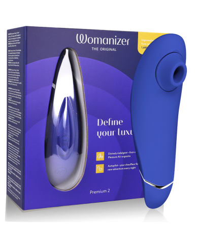 WOMANIZER - STIMULATEUR CLITORAL PREMIUM 2 BLUEBERRY