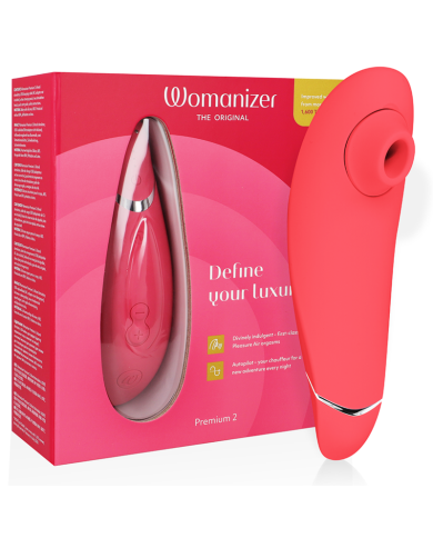 WOMANIZER - STIMULATEUR CLITORAL PREMIUM 2 FRAMBOISE