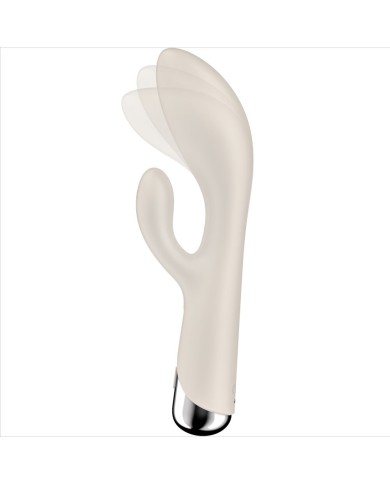 SATISFYER - SPINNING RABBIT 1 CLITORIS ET STIMULATION DU POINT G ROUGE