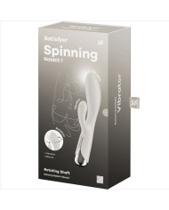 SATISFYER - SPINNING RABBIT 1 CLITORIS ET STIMULATION DU POINT G ROUGE