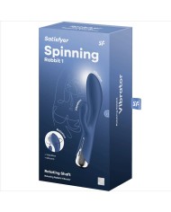 SATISFYER - SPINNING RABBIT 1 CLITORIS ET STIMULATION DU POINT G ROUGE