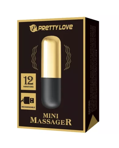 PRETTY LOVE - VIBRATEUR BULLET RECHARGEABLE DOR?