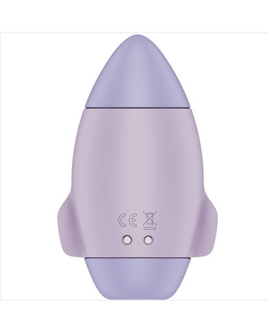 SATISFYER - MISSION CONTROL PETIT VIBRATEUR DOUBLE IMPULSION LILAS