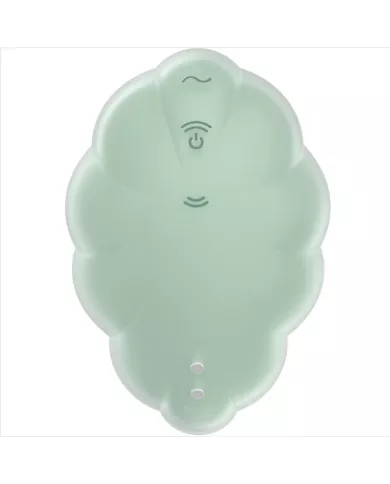 SATISFYER - VIBRATEUR CLOUD DANCER VERT AIR PULSE SATISFYER - VIBRATEUR CLOUD DANCER VERT AIR PULSE