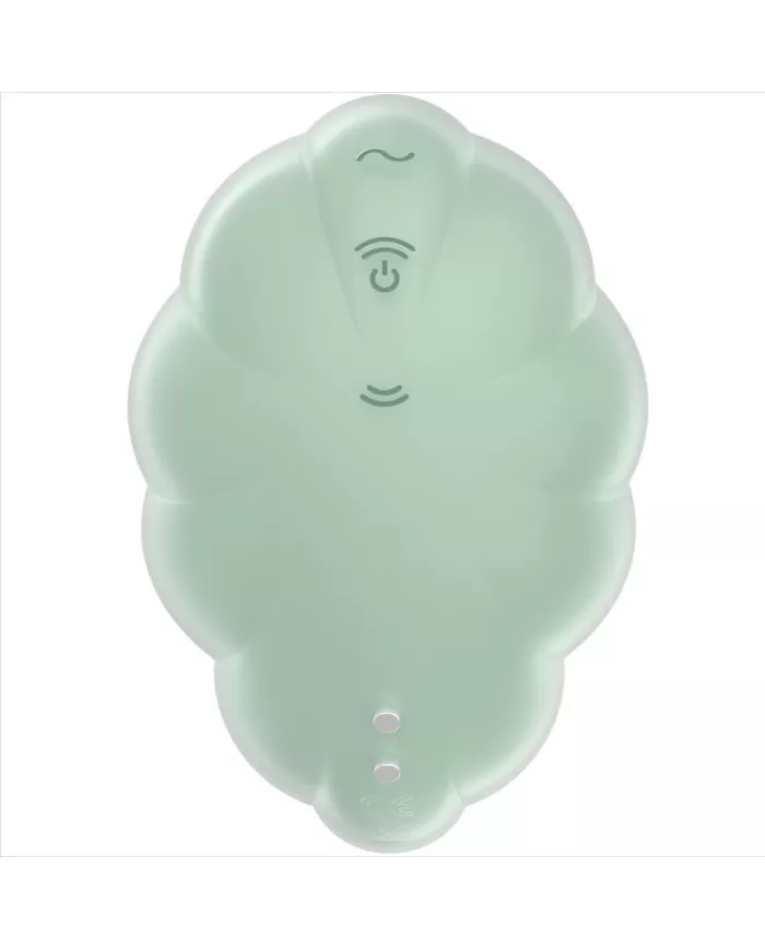 SATISFYER - VIBRATEUR CLOUD DANCER VERT AIR PULSE SATISFYER - VIBRATEUR CLOUD DANCER VERT AIR PULSE
