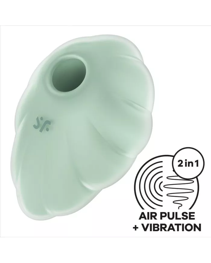 SATISFYER - VIBRATEUR CLOUD DANCER VERT AIR PULSE SATISFYER - VIBRATEUR CLOUD DANCER VERT AIR PULSE