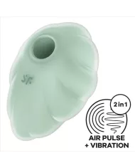 SATISFYER - VIBRATEUR CLOUD DANCER VERT AIR PULSE SATISFYER - VIBRATEUR CLOUD DANCER VERT AIR PULSE
