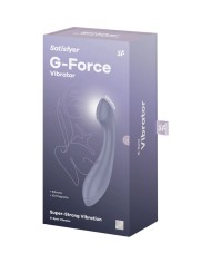 SATISFYER - STIMULATEUR VIBRATEUR G-FORCE G-SPOT ROSE