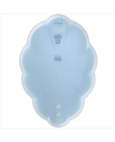 SATISFYER - VIBRATEUR CLOUD DANCER BLEU AIR PULSE SATISFYER - VIBRATEUR CLOUD DANCER BLEU AIR PULSE